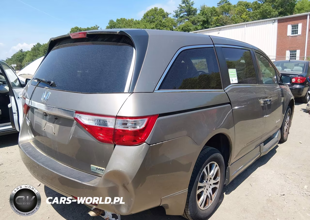 2011 Honda Odyssey Ex-L VIN:5FNRL5H64BB102491 - 4