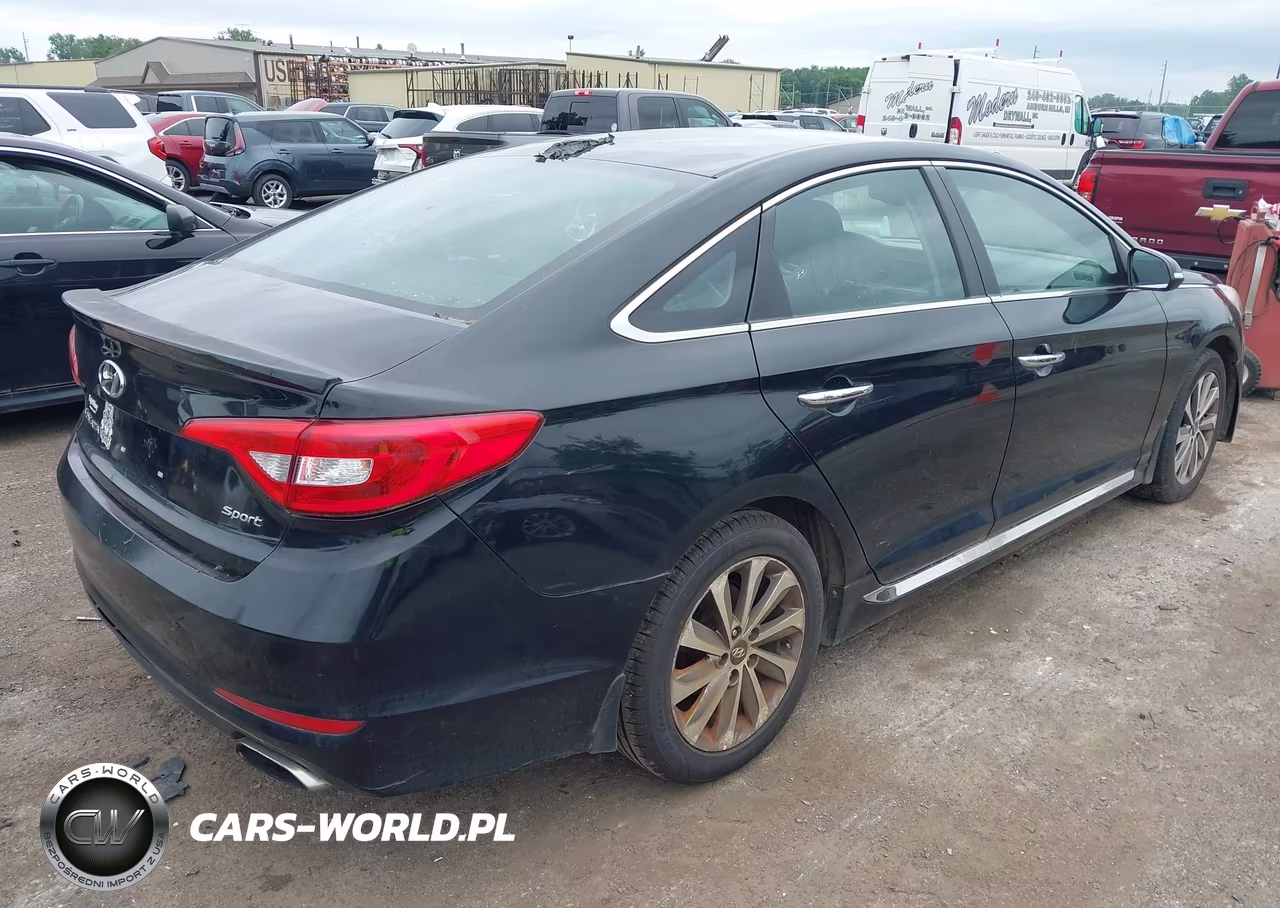 2016 Hyundai Sonata Sport VIN:5NPE34AF8GH414020 - 4