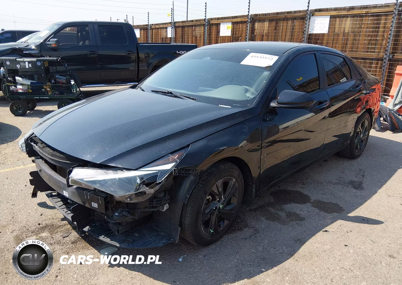 2022 Hyundai Elantra Sel VIN:KMHLM4AG9NU266729 - 2