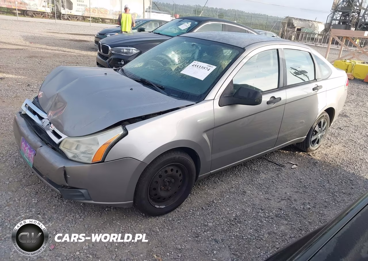 2008 Ford Focus S VIN:1FAHP34N68W175258 - 2