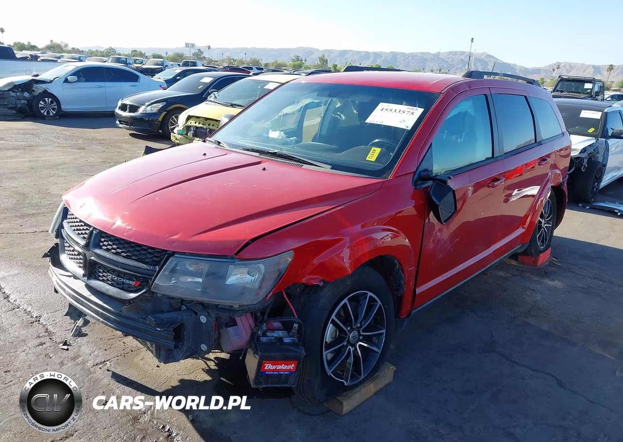 2018 Dodge Journey Se VIN:3C4PDCABXJT274766 - 2