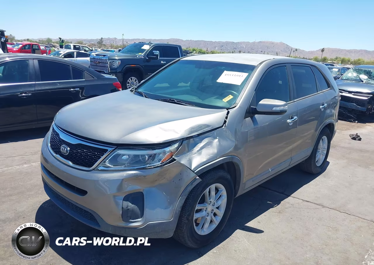 2014 Kia Sorento Lx VIN:5XYKT3A60EG488310 - 6