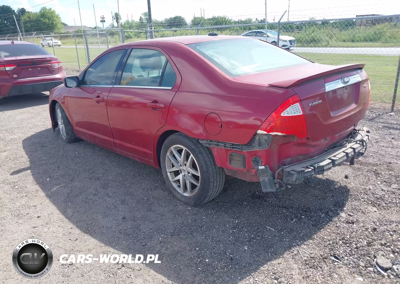 2012 Ford Fusion Sel VIN:3FAHP0JA0CR395622 - 3