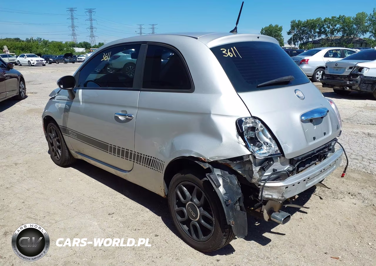 2013 Fiat 500 Pop VIN:3C3CFFARXDT545812 - 3