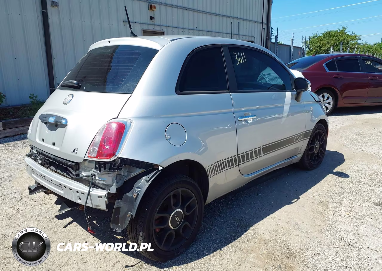 2013 Fiat 500 Pop VIN:3C3CFFARXDT545812 - 4