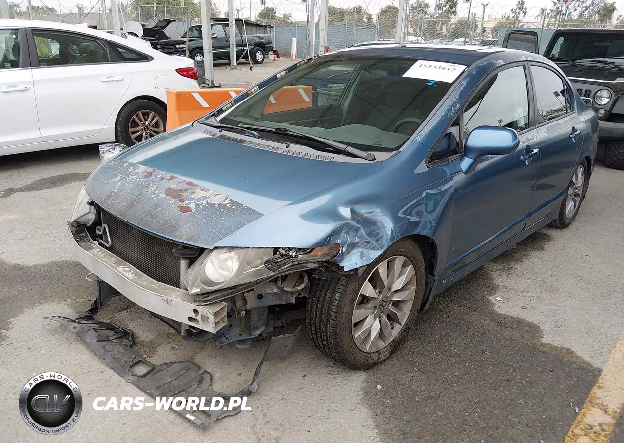 2009 Honda Civic Ex VIN:2HGFA16829H529325 - 2