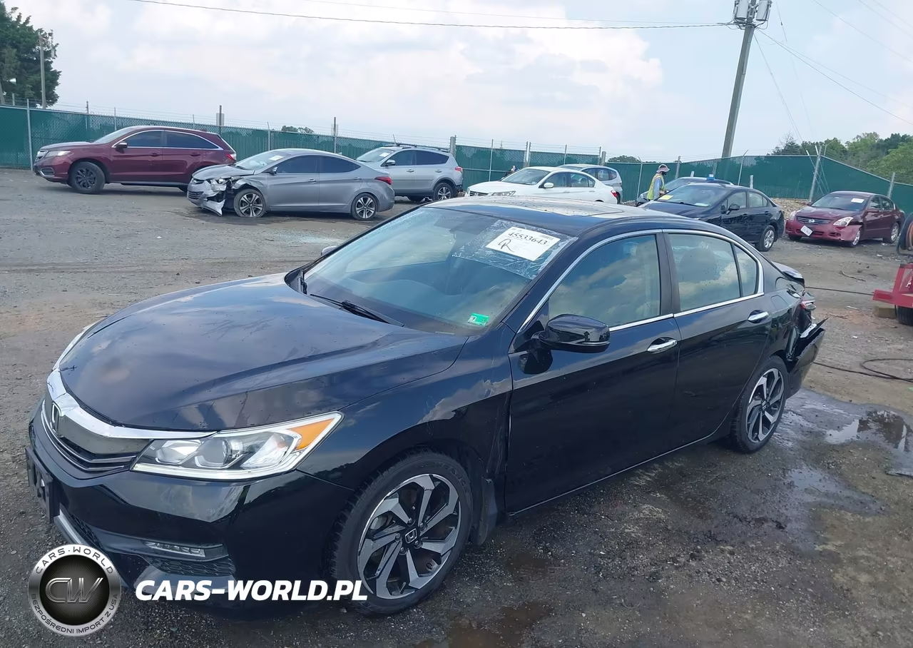 2016 Honda Accord Ex-L VIN:1HGCR2F83GA091587 - 2
