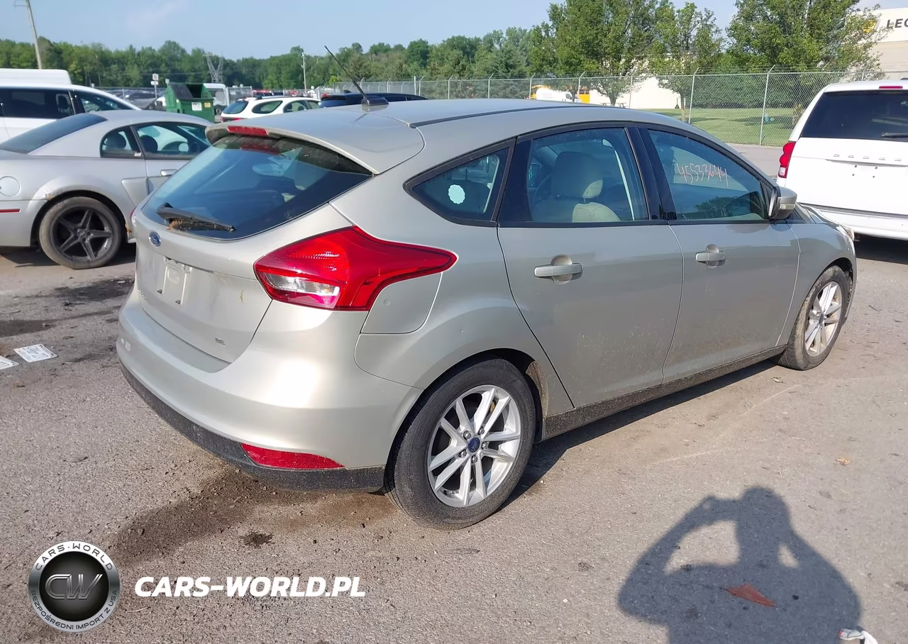 2016 Ford Focus Se VIN:1FADP3K29GL248419 - 4