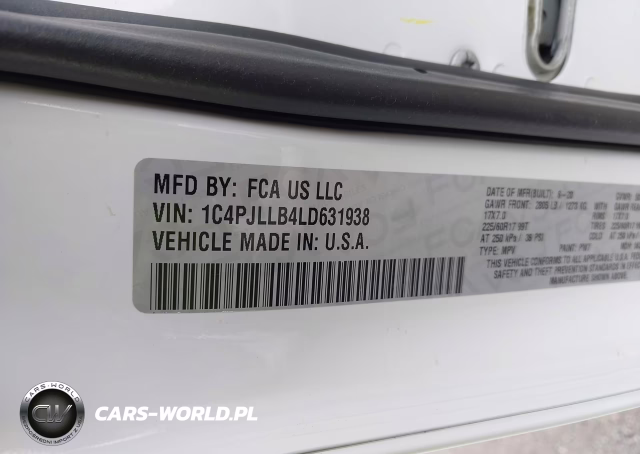 2020 Jeep Cherokee Latitude Plus Fwd VIN:1C4PJLLB4LD631938 - 9