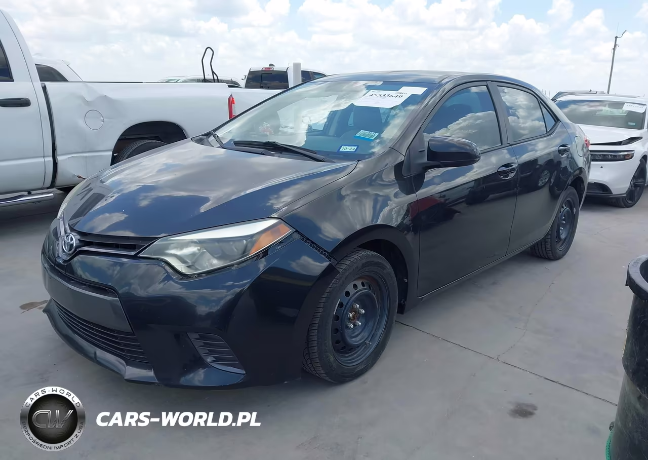 2015 Toyota Corolla Le VIN:5YFBURHE3FP328299 - 2