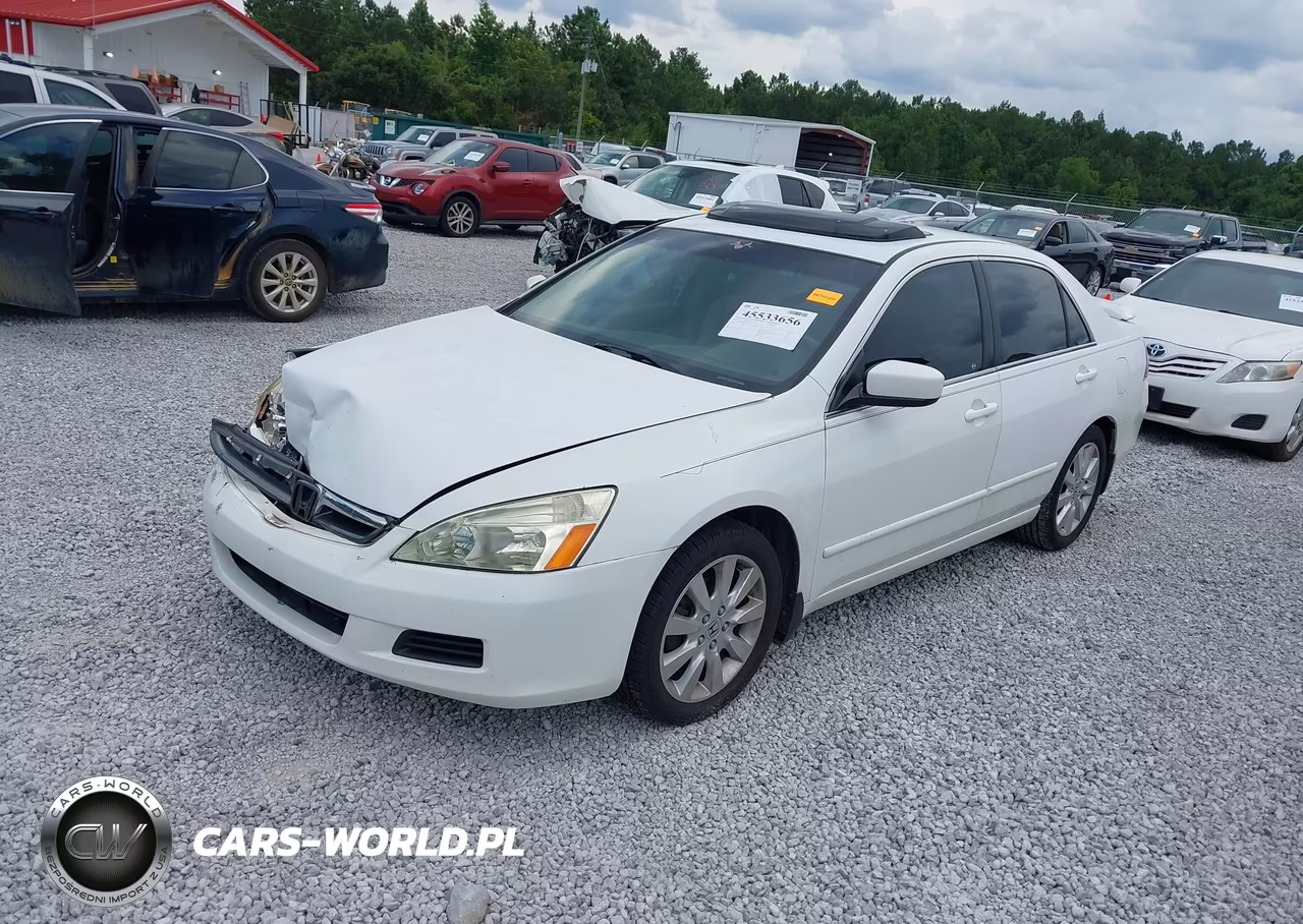 2007 Honda Accord 3.0 Ex VIN:1HGCM66587A053560 - 2