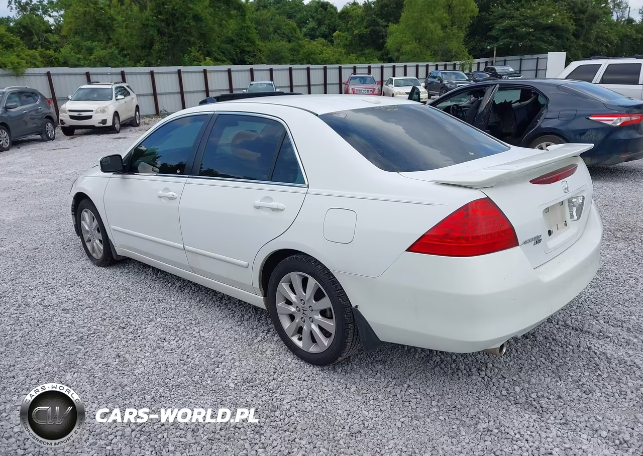 2007 Honda Accord 3.0 Ex VIN:1HGCM66587A053560 - 3