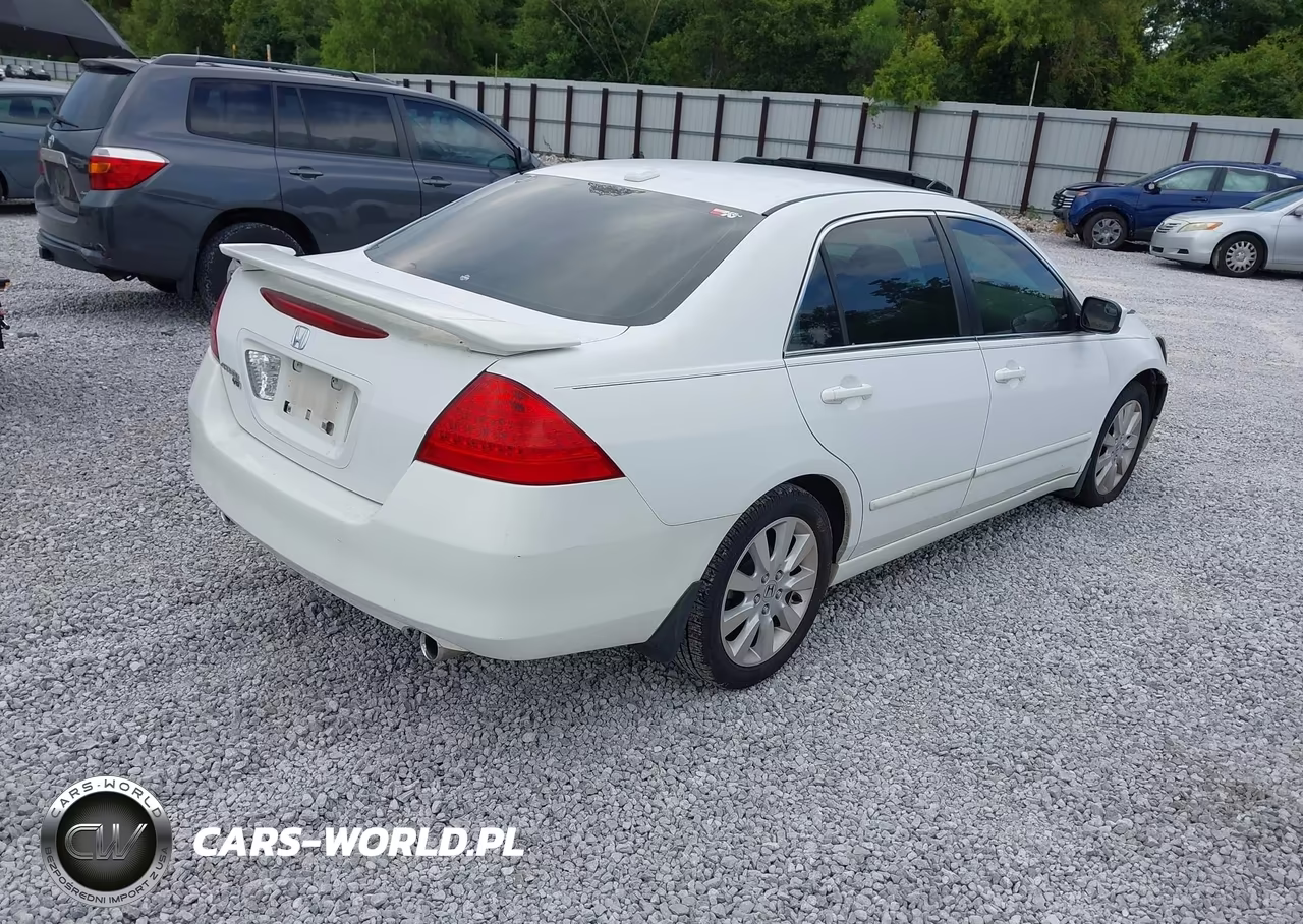 2007 Honda Accord 3.0 Ex VIN:1HGCM66587A053560 - 4