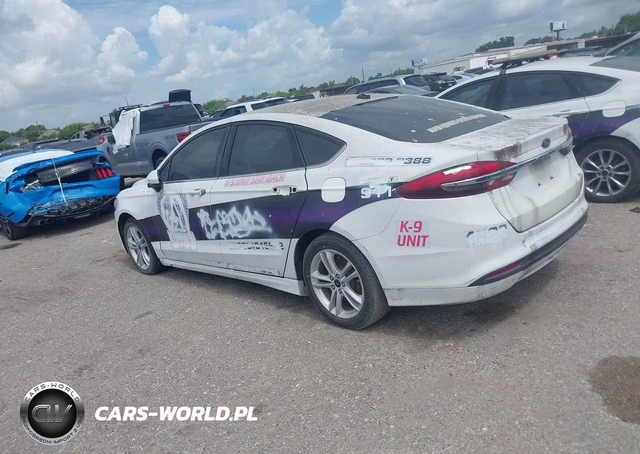 2018 Ford Fusion Hybrid S VIN:3FA6P0UU6JR176383 - 3