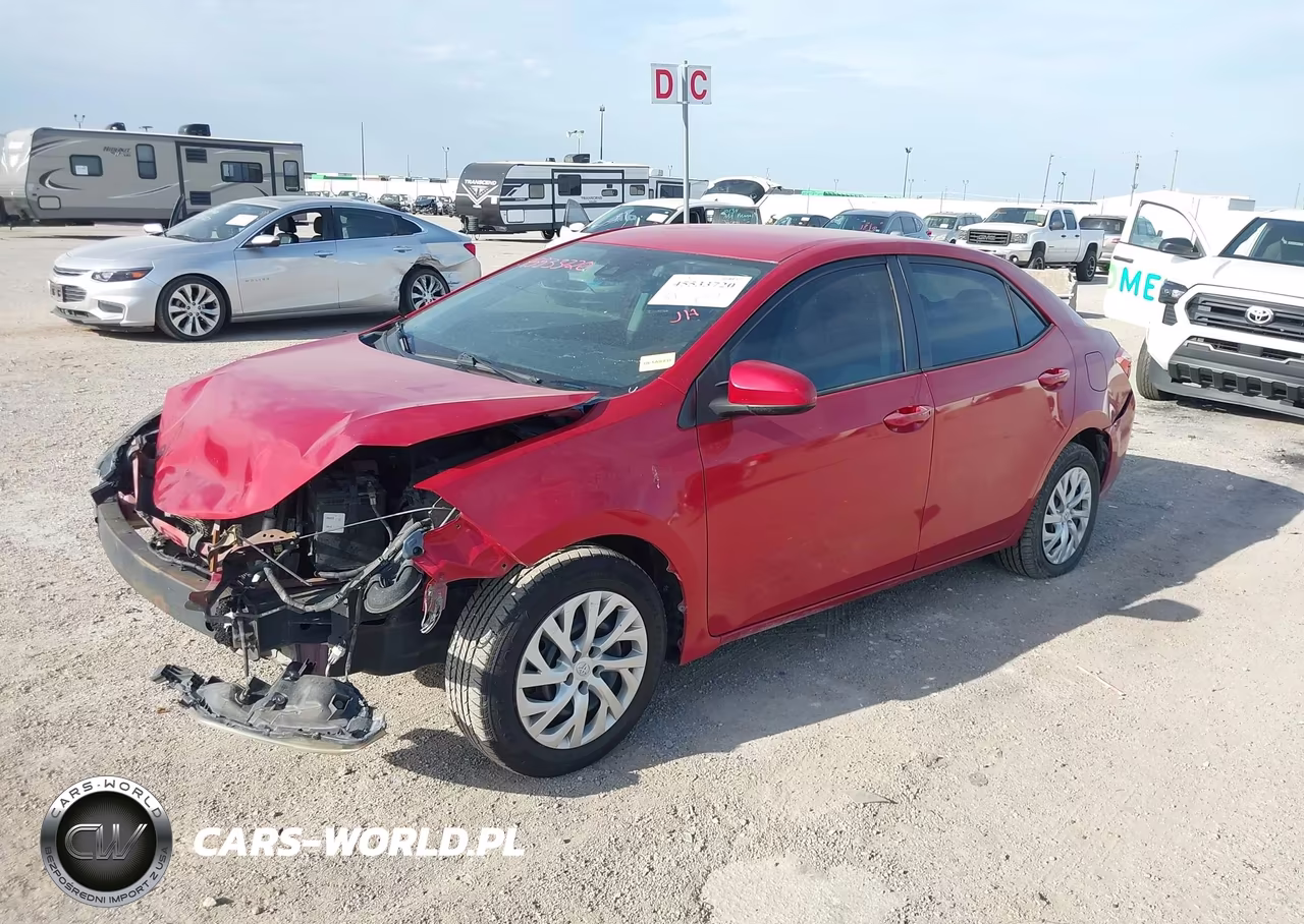 2019 Toyota Corolla Le VIN:5YFBURHEXKP871238 - 2