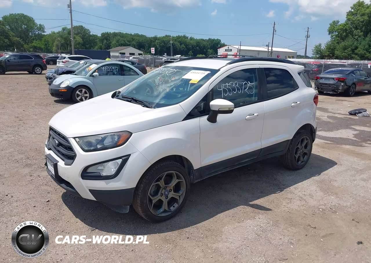 2018 Ford Ecosport Ses VIN:MAJ6P1CL2JC217671 - 2