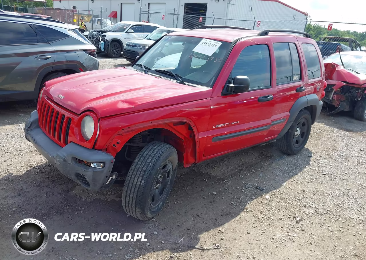 2003 Jeep Liberty Sport VIN:1J4GL48K73W732091 - 2