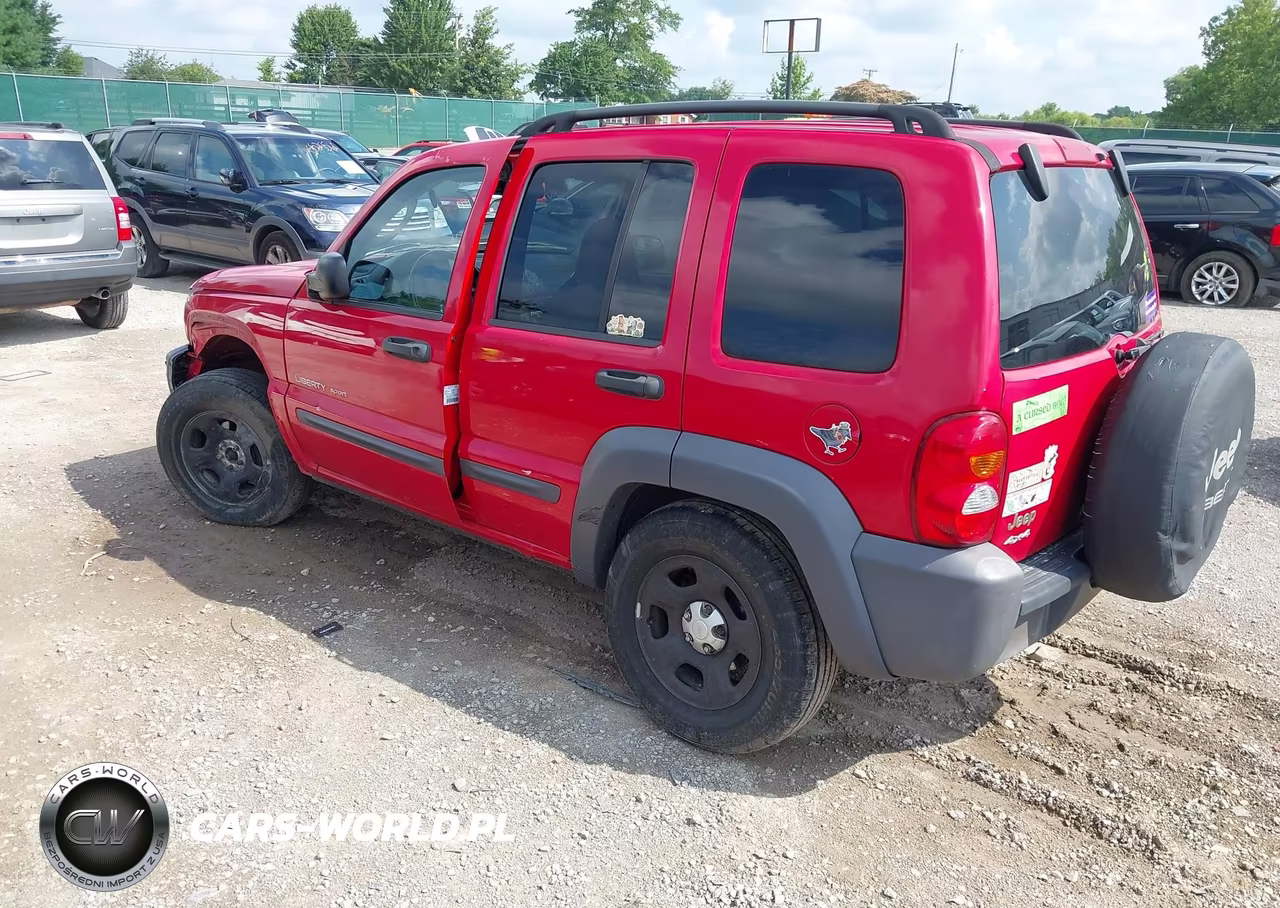 2003 Jeep Liberty Sport VIN:1J4GL48K73W732091 - 3
