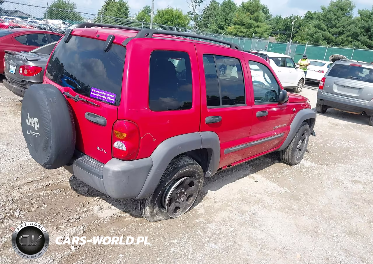 2003 Jeep Liberty Sport VIN:1J4GL48K73W732091 - 4