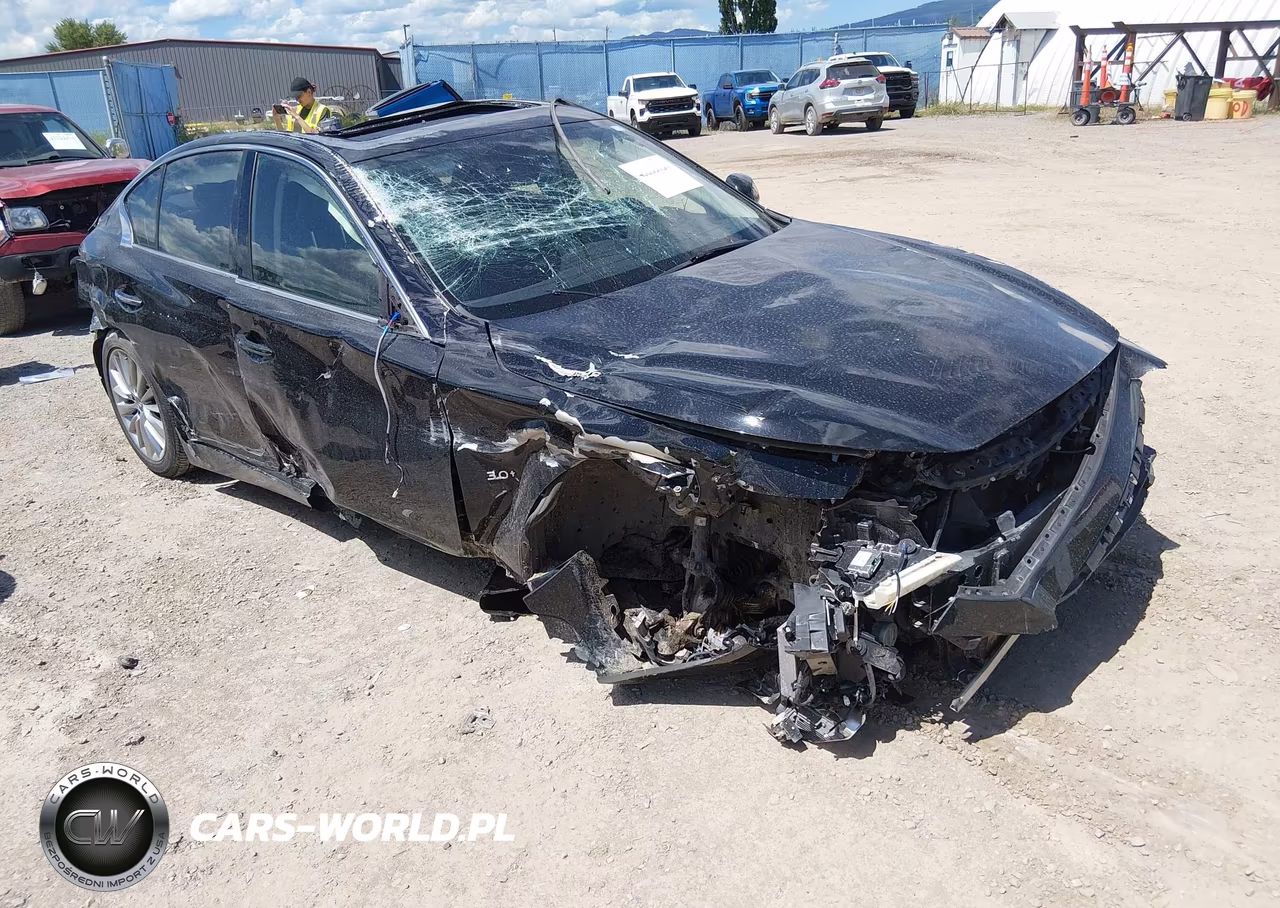 2018 Infiniti Q50 3.0T Luxe VIN:JN1EV7AR8JM430465 - 1