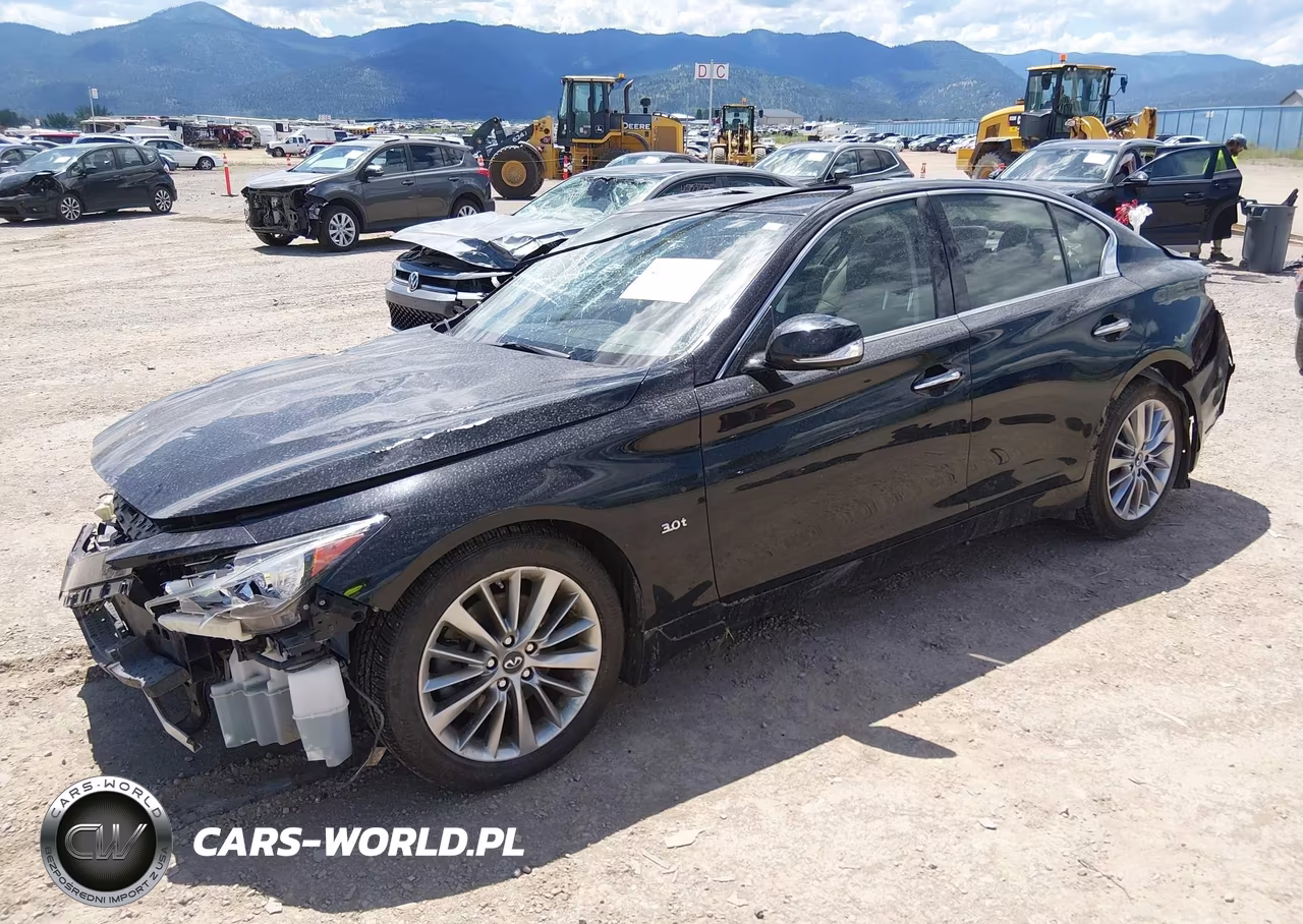 2018 Infiniti Q50 3.0T Luxe VIN:JN1EV7AR8JM430465 - 2