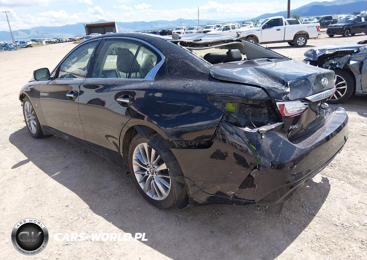 2018 Infiniti Q50 3.0T Luxe VIN:JN1EV7AR8JM430465 - 3