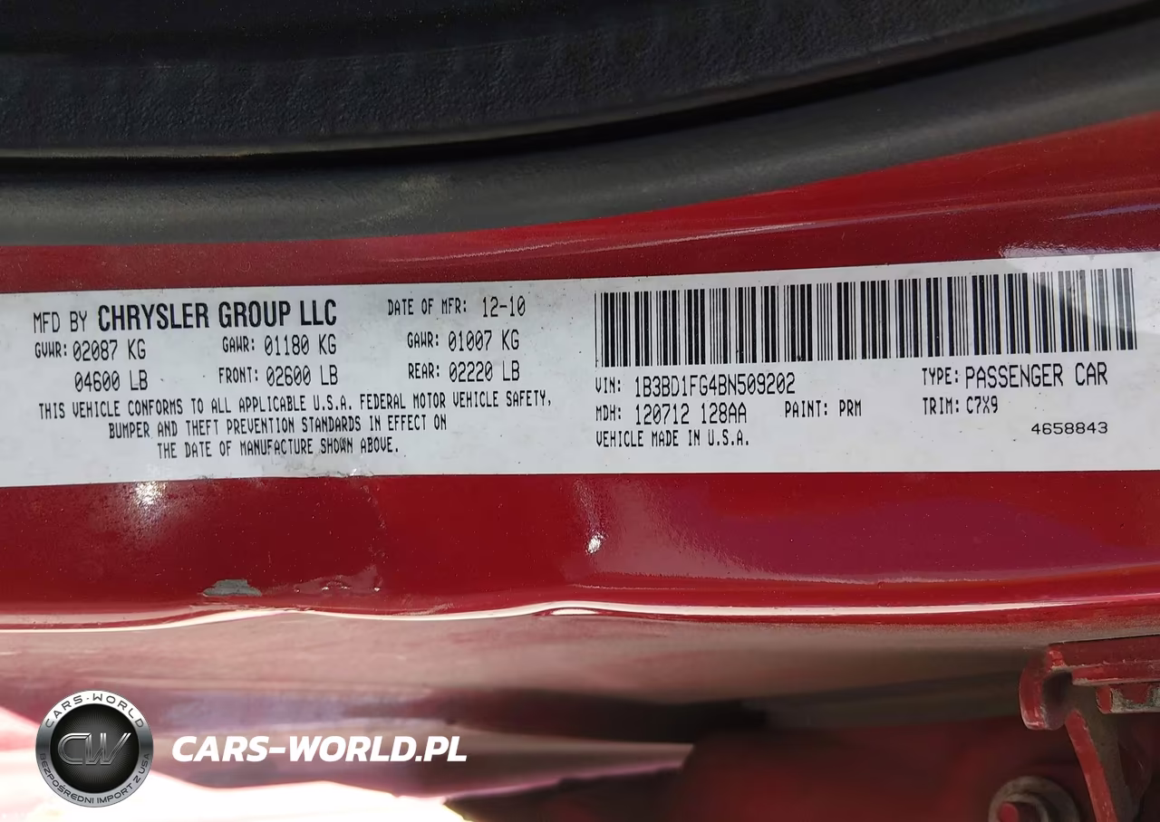 2011 Dodge Avenger Mainstreet VIN:1B3BD1FG4BN509202 - 9
