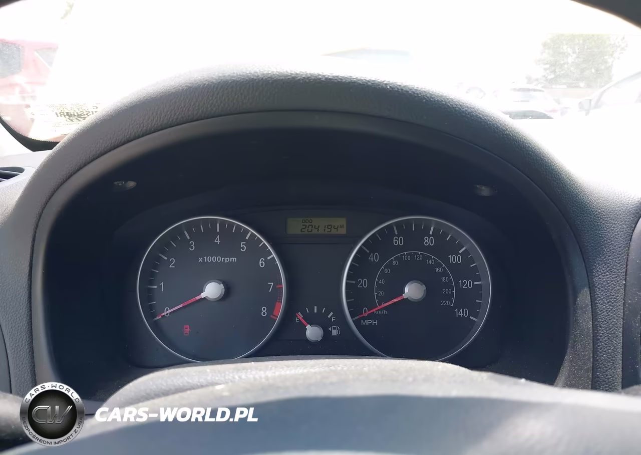 2008 Hyundai Accent Gs VIN:KMHCM36C78U080546 - 7