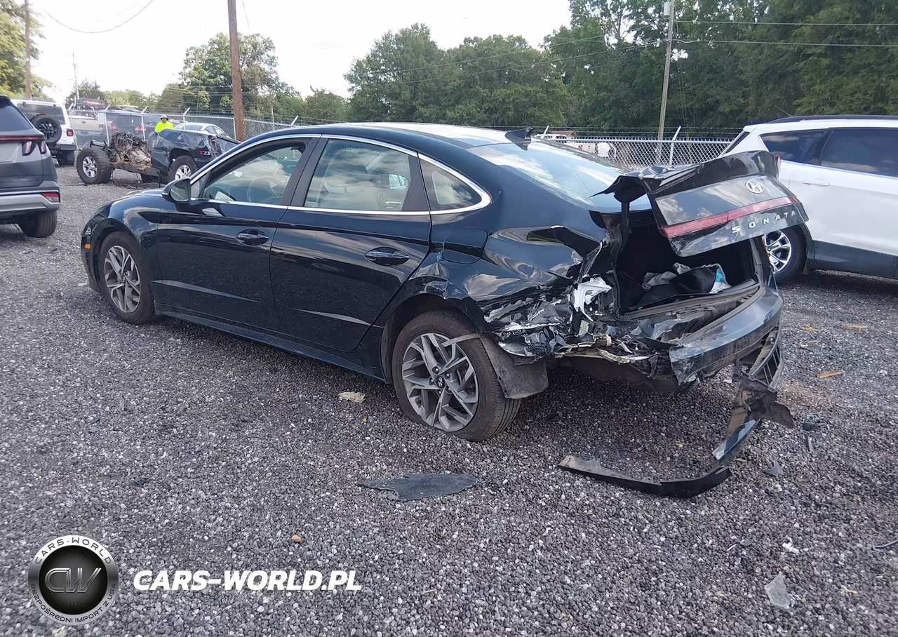 2021 Hyundai Sonata Sel VIN:5NPEF4JA9MH116213 - 3