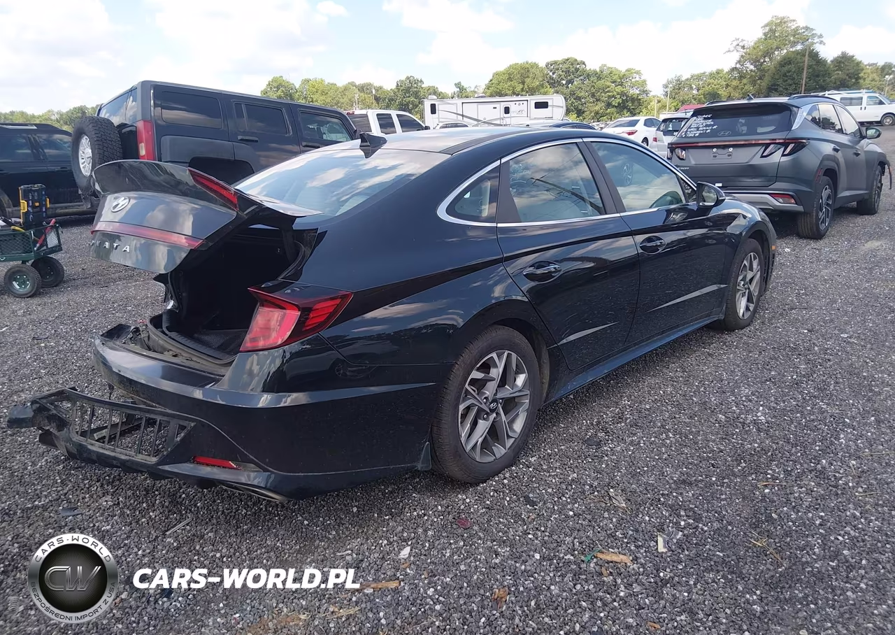 2021 Hyundai Sonata Sel VIN:5NPEF4JA9MH116213 - 4