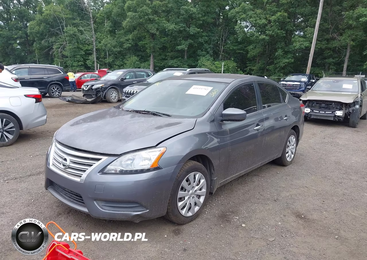 2015 Nissan Sentra Sv VIN:3N1AB7AP8FL696270 - 2