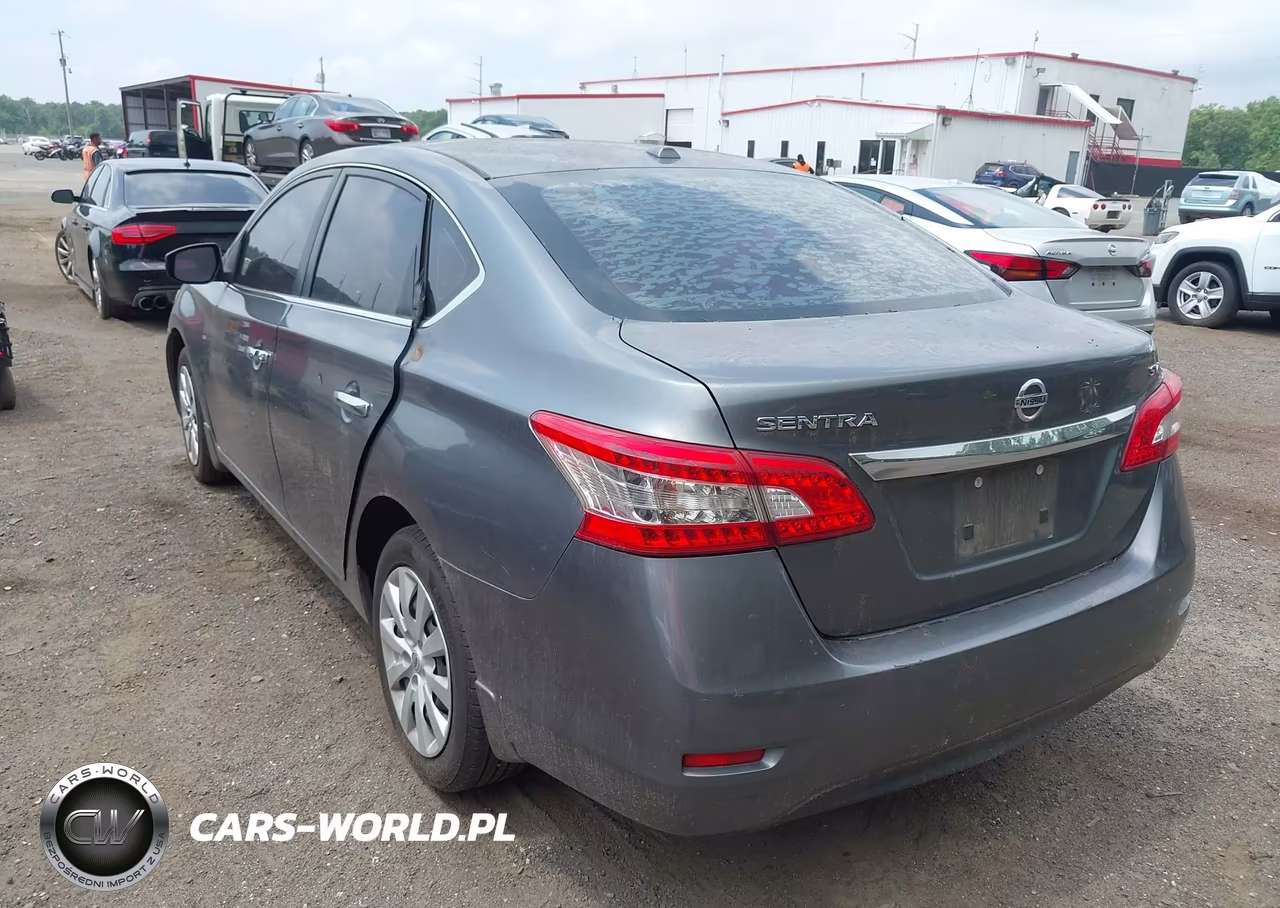 2015 Nissan Sentra Sv VIN:3N1AB7AP8FL696270 - 3