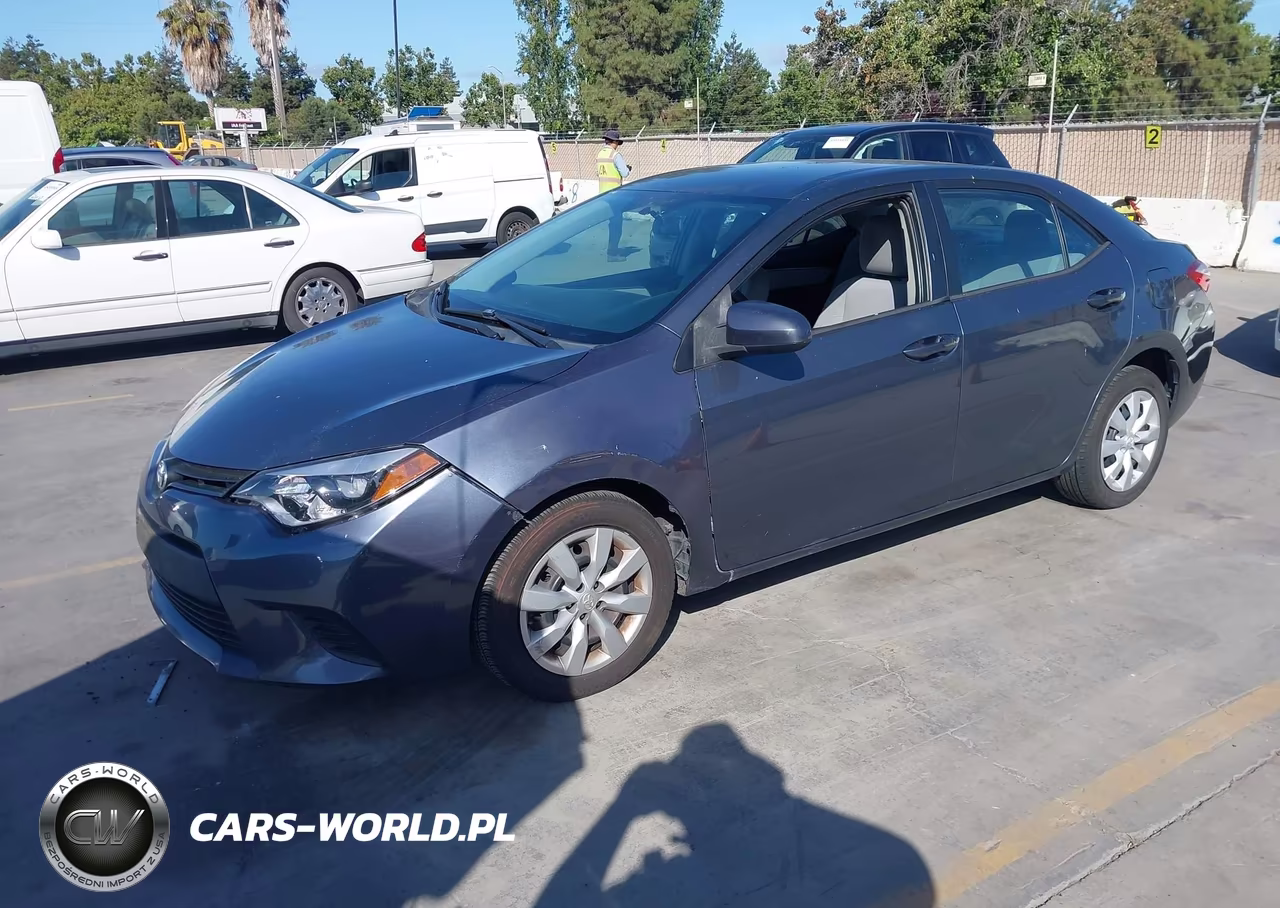 2014 Toyota Corolla Le VIN:2T1BURHE7EC062753 - 2