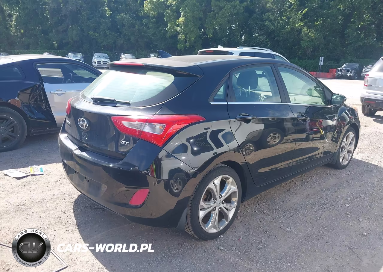 2014 Hyundai Elantra Gt VIN:KMHD35LH3EU201622 - 4