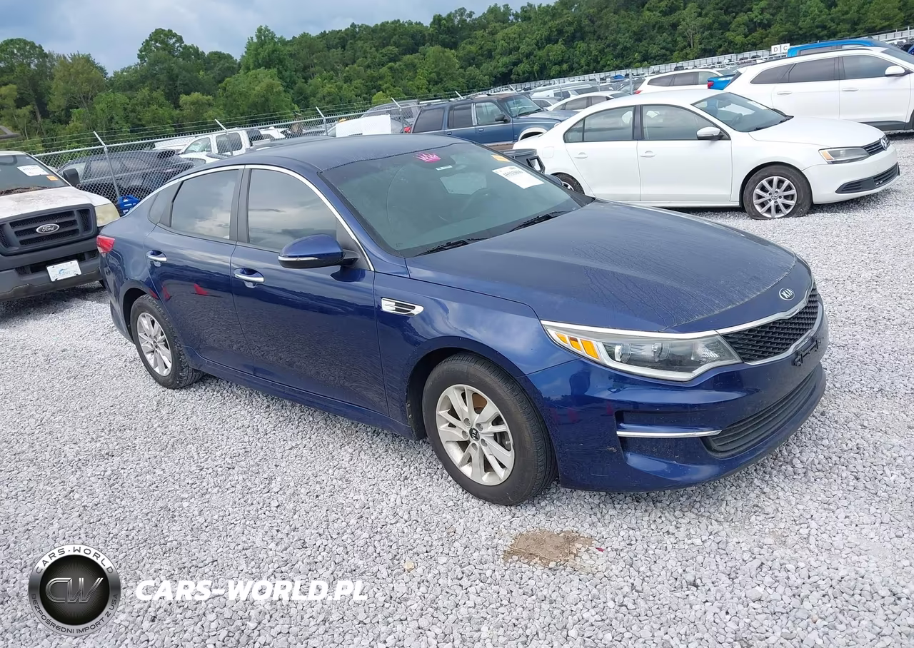2018 Kia Optima Lx VIN:5XXGT4L30JG193737 - 1