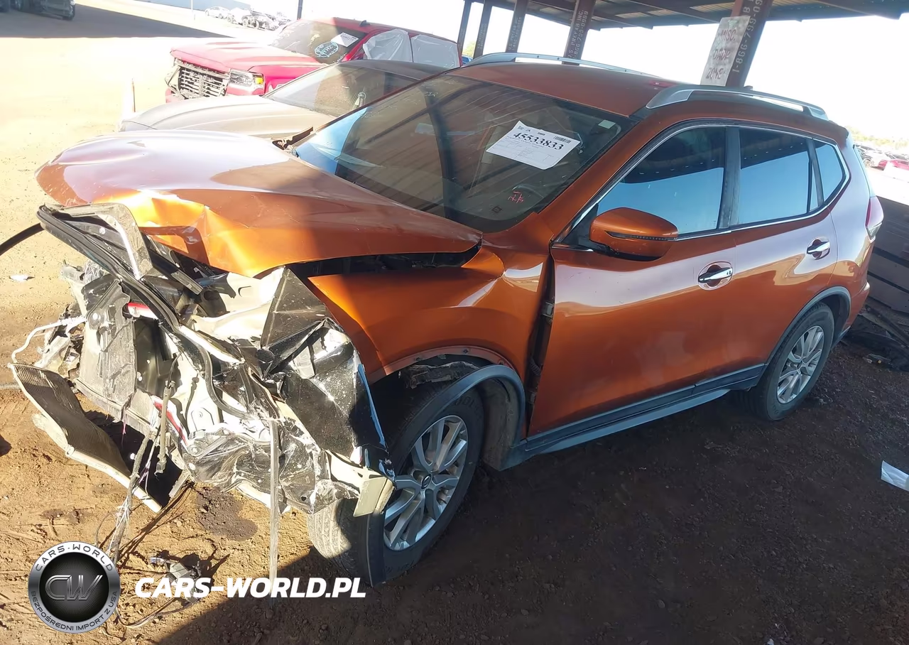 2017 Nissan Rogue Sv VIN:JN8AT2MT4HW388732 - 2