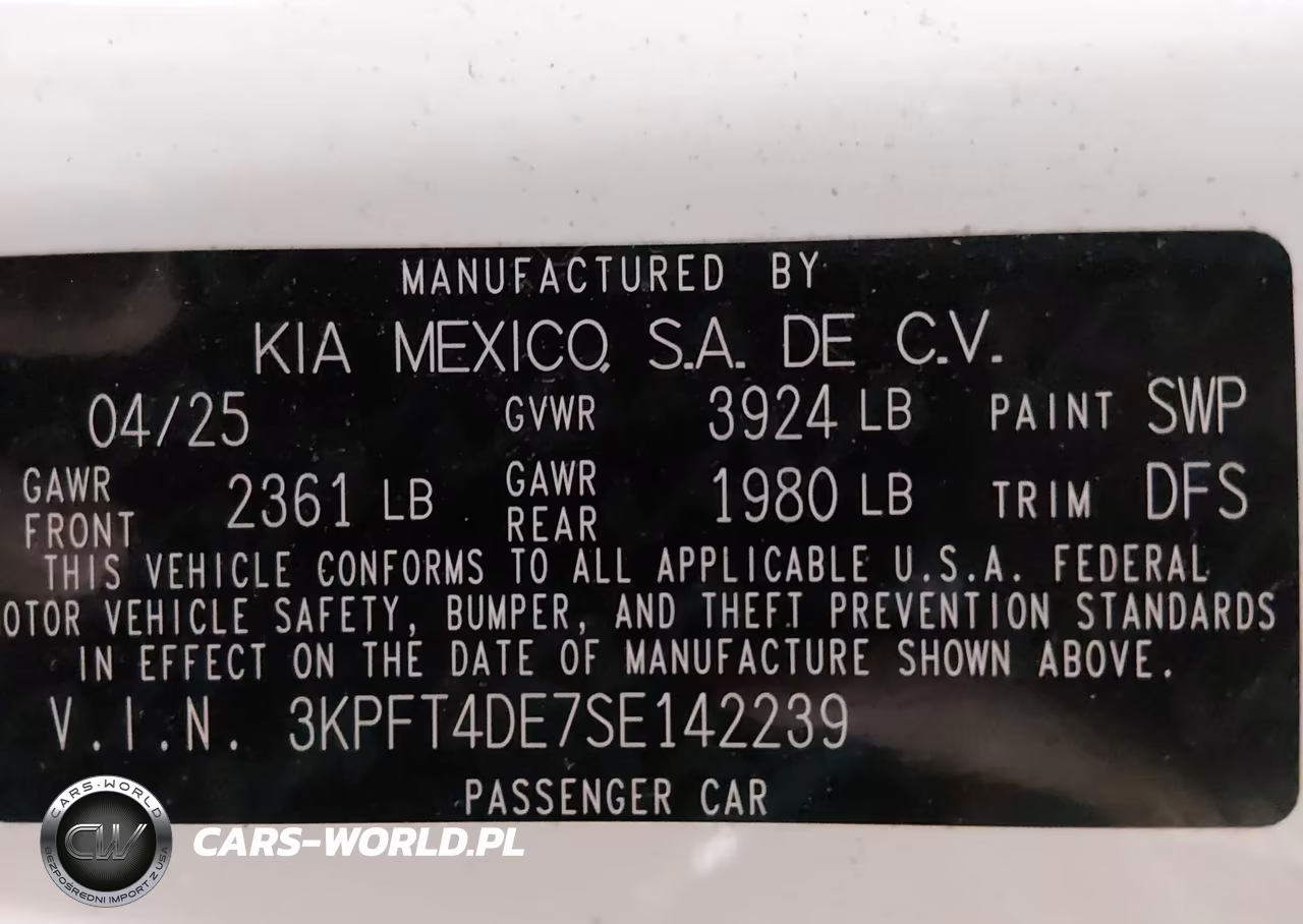 2025 Kia K4 Lxs VIN:3KPFT4DE7SE142239 - 9