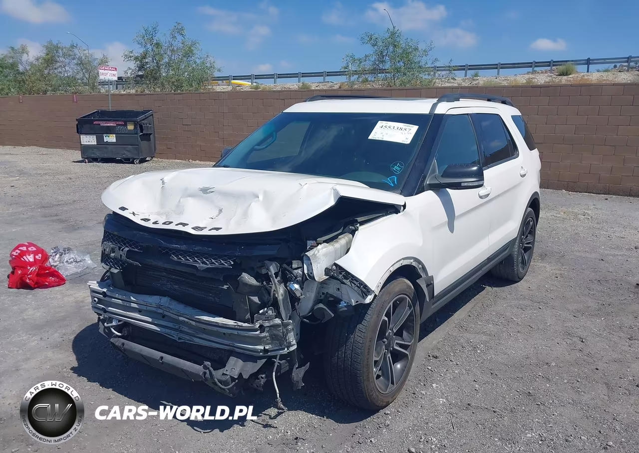 2015 Ford Explorer Sport VIN:1FM5K8GT5FGC50800 - 2