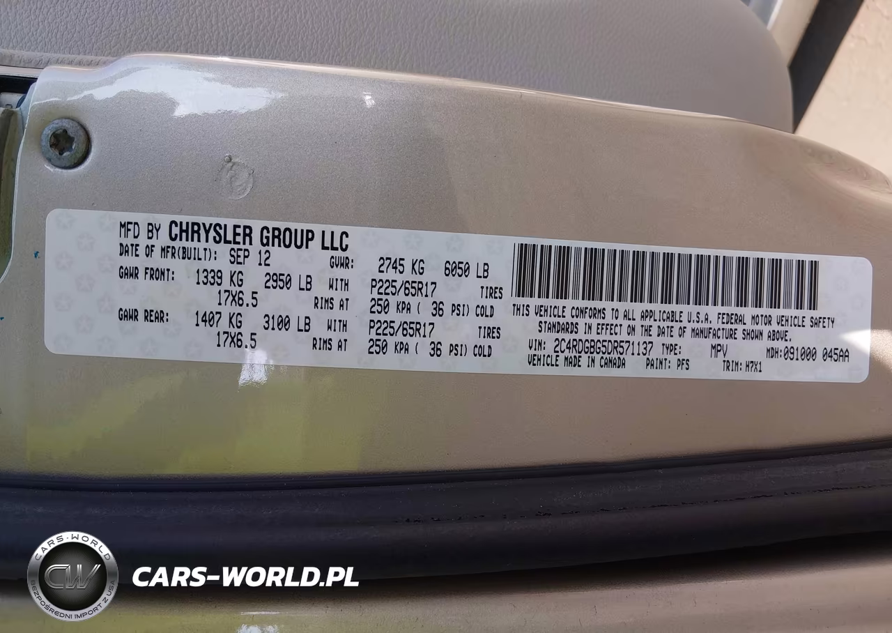 2013 Dodge Grand Caravan Se VIN:2C4RDGBG5DR571137 - 9