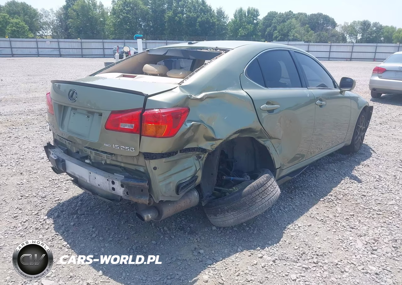 2007 Lexus Is 250 Base VIN:JTHCK262772011196 - 4