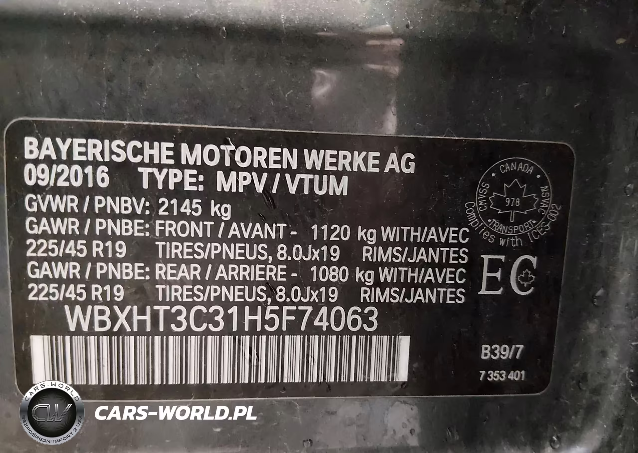 2017 BMW X1 xDrive28I VIN:WBXHT3C31H5F74063 - 9