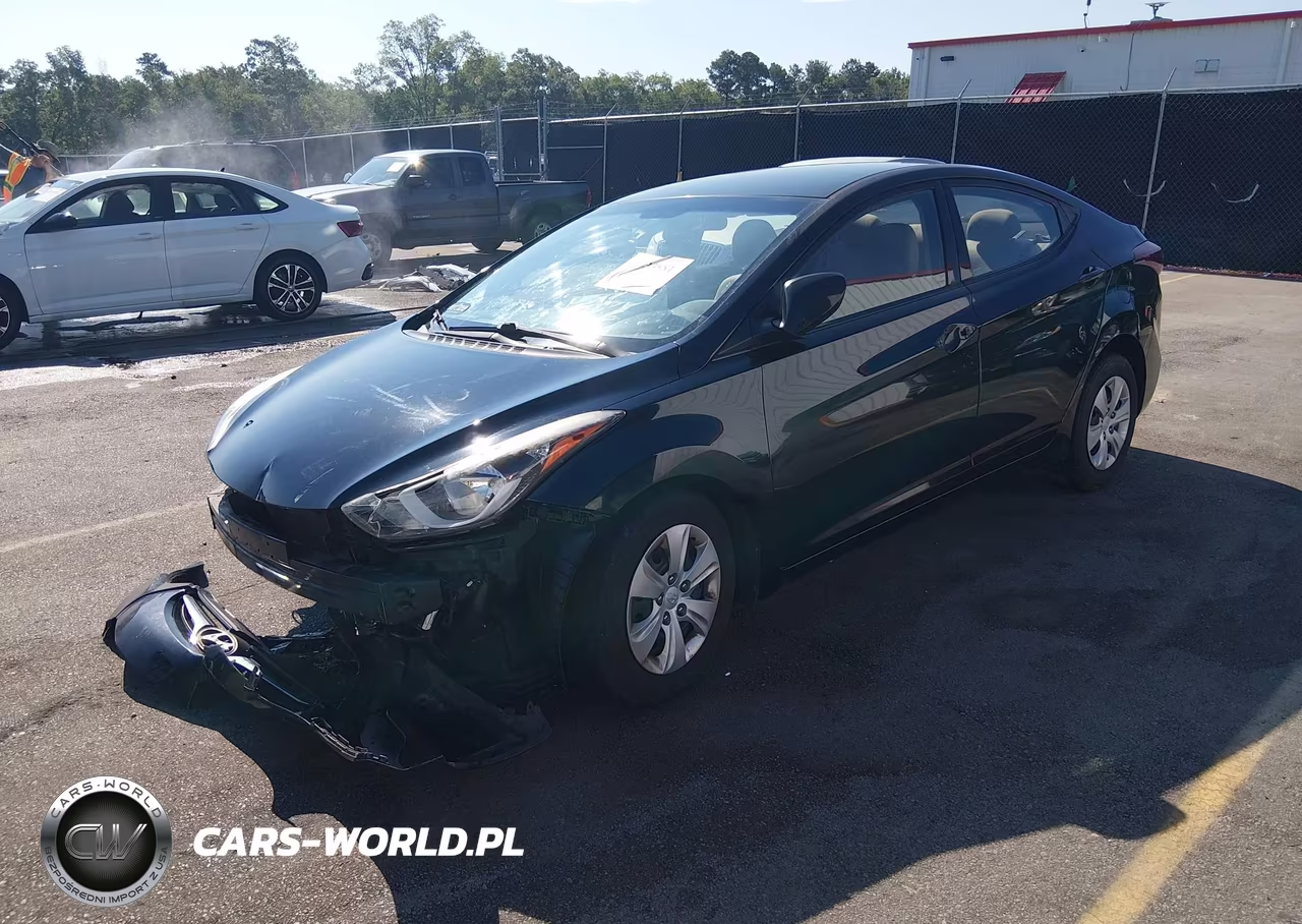 2016 Hyundai Elantra Se VIN:5NPDH4AE4GH745889 - 2