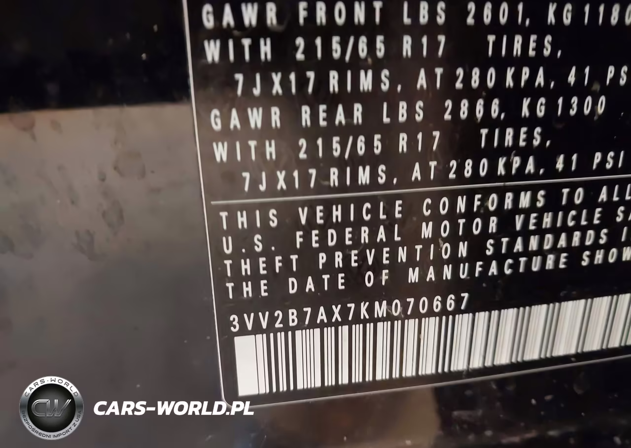 2019 Volkswagen Tiguan 2.0T Se-2.0T Sel-2.0T Sel R-Line-2.0T Sel R-Line Black VIN:3VV2B7AX7KM070667 - 9