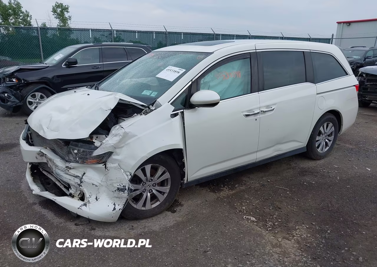 2016 Honda Odyssey Ex-L VIN:5FNRL5H69GB027035 - 2