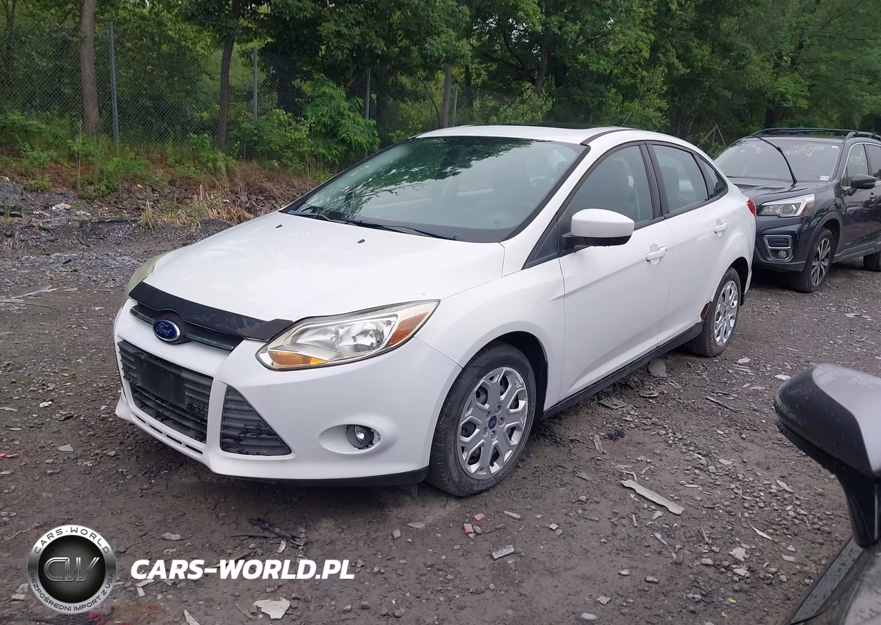 2012 Ford Focus Se VIN:1FAHP3F22CL407352 - 2