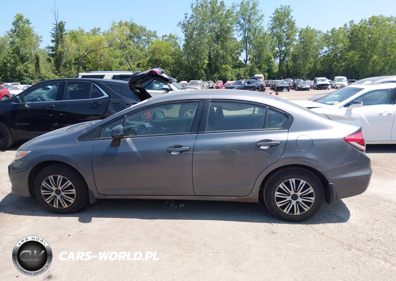 2013 Honda Civic Lx VIN:19XFB2F52DE020153 - 14