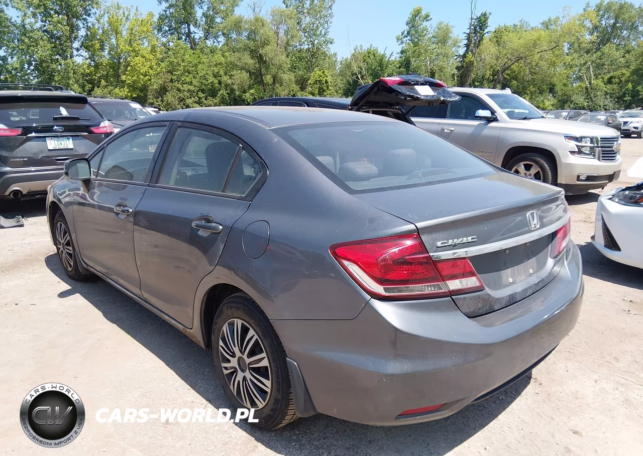 2013 Honda Civic Lx VIN:19XFB2F52DE020153 - 3
