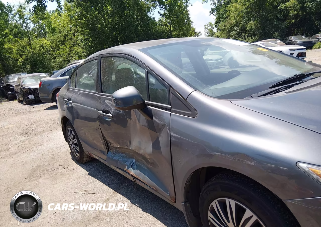 2013 Honda Civic Lx VIN:19XFB2F52DE020153 - 6