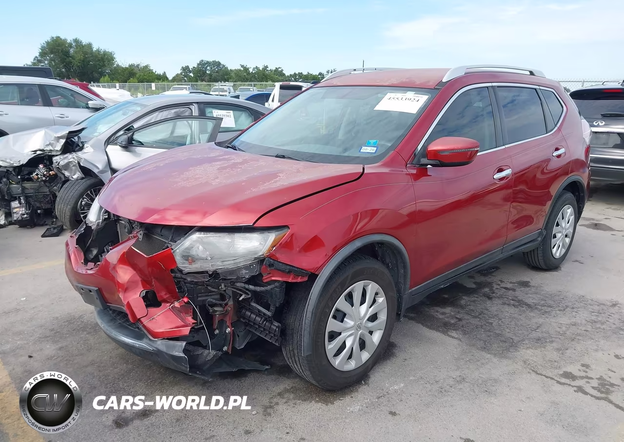 2016 Nissan Rogue S VIN:KNMAT2MT9GP709877 - 2