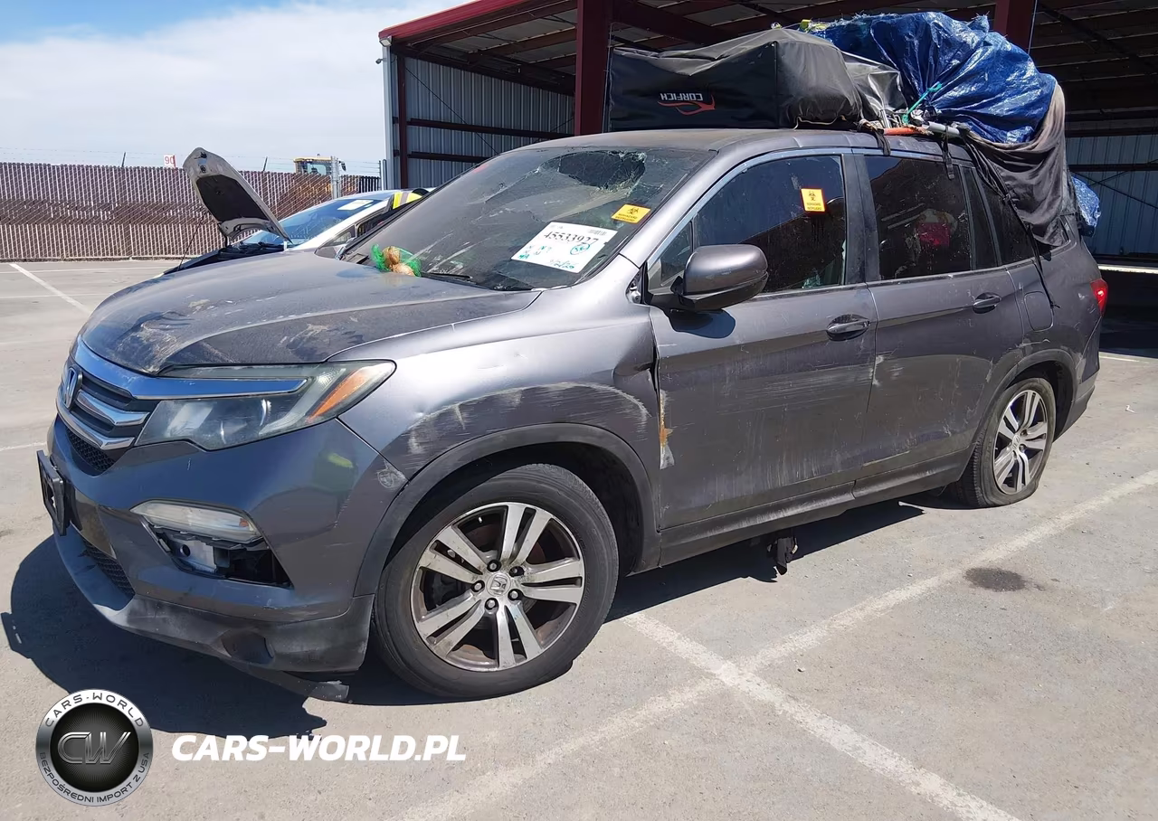 2016 Honda Pilot Ex-L VIN:5FNYF5H77GB054777 - 2